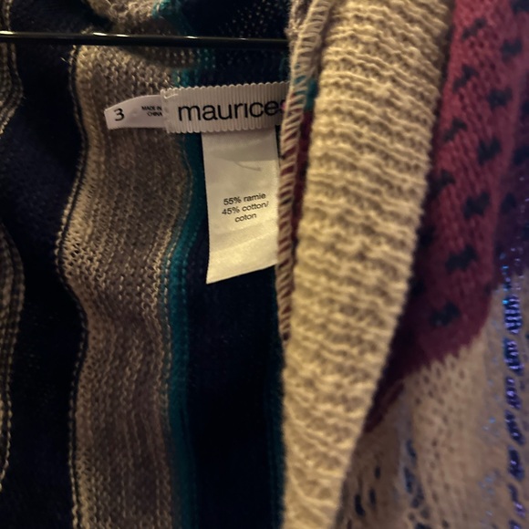 Maurices Multicolor Striped Cardigan - Picture 3 of 3